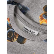 NAME IT Sweatshirt Dali Grey Melange